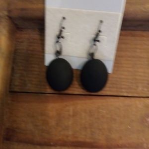 Black earrings
